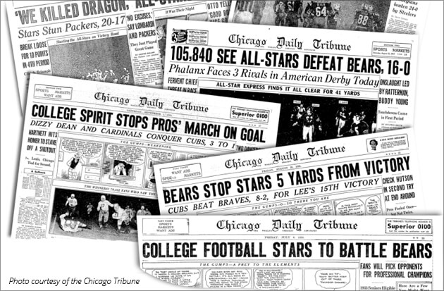 Throwback Thursday - The College All-Star Game