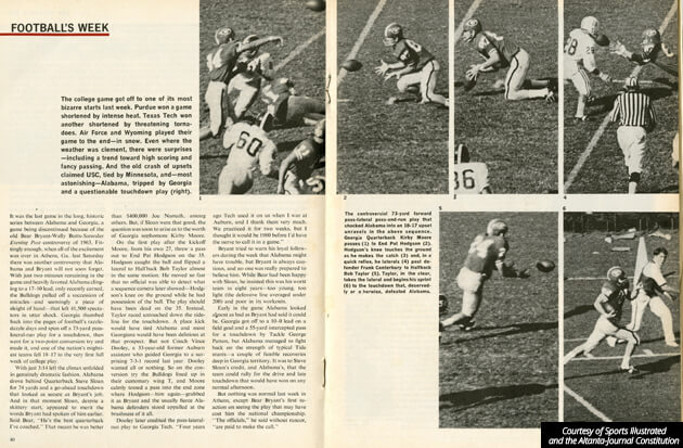 Throwback Thursday - UGA vs Bama